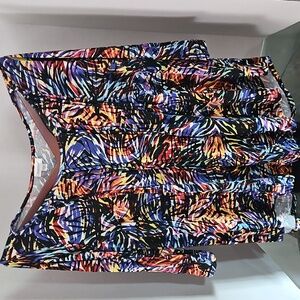Avenue Multicolor Abstract Top
